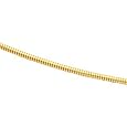18K Yellow Gold Omega Chain - 16 inches