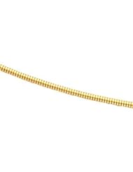 14K White Omega Chain 20 Inch