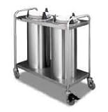 IMAGE OF APW Wyott Trendline Mobile Dish Dispenser, 2 tubes, 13