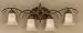 Murray Feiss VS10904-ATS Four-Light Sonoma Valley Collection Vanity Strip, Aged Torto...