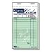 TOPS 45701 Restaurant Guest Check Pad, Numbered, 3-3/8 X 5-1/2, 100/Pd, 10 Pd/Polypack