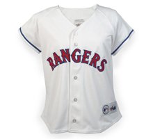 Texas Rangers Blank Juniors Replica Jersey by Majestic