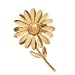 Kate Spade Harvest Moon Golden Daisy Brooch in Bag