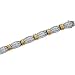 14K Two Tone Gold Diamond Bracelet