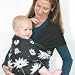 Moby Wrap Moby D 100% Silk Baby Carrier, Flowers