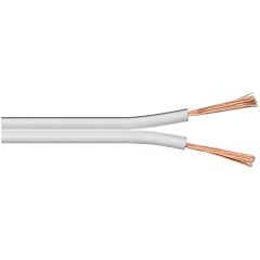 Wentronic LSK 2X0.75 Lautsprecherkabel 25 m Rolle (Querschnitt 2x 0,75 mm�) wei�