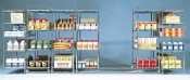 HD qwikTRAK Metroseal 3 Stationary Intermediate Unit Kits - Super Erecta Shelf Type
