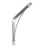 Manchester 8 Inch Shelf Bracket Satin Nickel