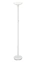 Good Earth Lighting GL6543-WH-GLI Lincoln Park Tochiere with Opal Glass Diffuser, White