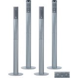 JVC JVC 4 TALL BOY SPEAKERS 1 CENTER FOR SPDWF10 NIC by JVC