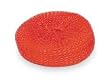 Tough Guy 2NTJ1 Plastic Mesh Scrubber, Red, PK 4