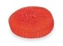 Tough Guy 2NTJ1 Plastic Mesh Scrubber, Red, PK 4