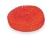 Tough Guy 2NTJ1 Plastic Mesh Scrubber, Red, PK 4