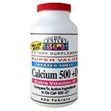 Calcium 500 mg + D - 400 tabs., (21st Century)