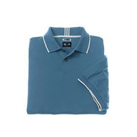 A04 Adidas Mens Climalite Golf Polo Shirt Wave