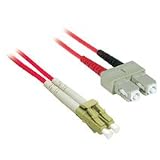 10M LC SC DUPLEX 62.5/125 MM PATCH - RED ( 37240 )