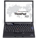 Lenovo ThinkPad X61 7675 - Core 2 Duo T8300 / 2.4 GHz - Centrino with vPro - RAM 2 GB - HDD 160 GB - DVD?RW (?R DL) / DVD-RAM - GMA X3100 Dynamic Video Memory Technology 4.0 - cellular mdm / mdm - Verizon - Gigabit Ethernet - WLAN : 802.11 a/b/g/n (draft), Bluetooth 2.0 - TPM - fingerprint reader - Vista Business - 12.1 TFT 1024 x 768 ( XGA ) - TopSeller - with X6 UltraBase