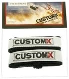 CUSTOM X SWIM FIN TEATHERS WHITE