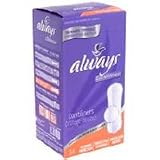 Always Pantiliners Maximum Protection Cleanweave with Odor Lock Layer - 34 pads/pack, 12pack