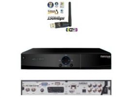 Head Medialink Galaxy 1080p FULL HD HDTV Sat Receiver inkl. WLan Stick