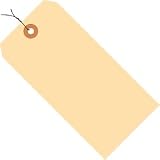 SHPG10013 - 13 Pt. Manila Shipping Tags - Pre-Wired, 2 3/4 x 1 3/8