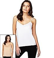 2 Pack V-Neck Assorted Camisoles