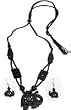 Online Jewelry Necklace and Earing In Terracota Handcrafted Unique Gift For Her