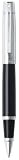Sheaffer Gift Collection 2 (300) Roller Ball Pen, Satin Chrome Cap, Glossy Black Barrel, Chrome Plate Trim, Blue Refill (SH/9314-1)