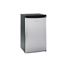 Coolzone Undercounter Fridge with Ice Box CZ51106 (Black with brushed steel...