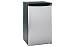 Kitchen & Housewares : Coolzone Undercounter Fridge with Ice Box CZ51106 (Black with brushed steel...