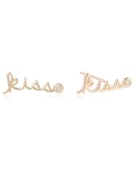 Shy by Sydney Evan Kiss Stud Earrings with Diamond Bezel