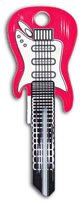 Hot Pink Electric Guitar Schlage SC1 House Key