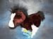 Webkinz Clydesdale Horse