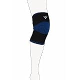 Rucanor Diamond Kalena Knee Support Bandage (Size: Medium) (Colour: Black / Blue )
