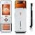 New Sony Ericsson W580i Mobile Phone Orange PAYG White+ Orange PAYG Sim Card and �10 Call Credit