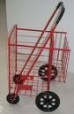 21UkWfolcRL. SL160  JUMBO SHOPPING laundry folding CART DOUBLE BASKET RED