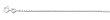 Solid Sterling Silver Cable Chain 16"