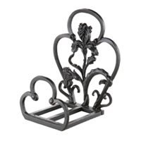 Mintcraft Cast Iron Hose Rack Black M52220 by Soundbest