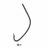 オーナー針 茶 たなご 極小(糸付) 0号-0.4 20307