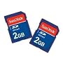 SanDisk Secure Digital Card (SD) Speicherkarte 2GB (original Handelsverpackung)