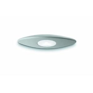 Philips Ledino Outdoor LED Wall Light, Silver Effect, 16807/87/16
