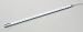 Hafele LED Low Voltage Lighting Strip, white cool, 3/8 inch W x 9-7/8 inch D x 3/16 inch H