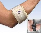 FLA 19-500 GEL.BAND TENNIS ELBOW ARM BAND BLACK XTRA SMALL