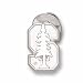 Stanford Cardinal "S with Tree" Lapel Pin - Sterling Silver Jewelry
