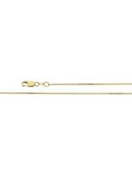 14K Yellow Gold 24 Inch Box Chain
