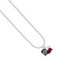 Texas Flag - Ranger Ball Chain Charm Necklace
