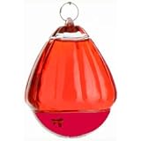 Opus Inc Glass Hummingbird Feeder (10-oz feeder - 3''x3''x4.5'')