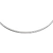 3mm Round Open Back Hollow Collar
