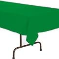 Green Plastic Table Cover (1 Pack)