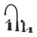 Tools & Hardware : Price Pfister 026-4YPZ Ashfield Single-Handle Kitchen Faucet, Oil Rubbed Bronze